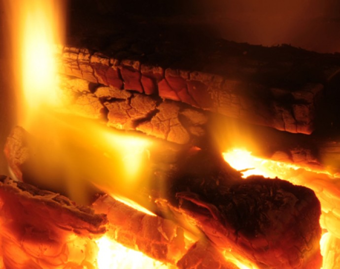 Cleaning and maintenance of the fireplace