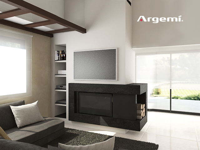 CADÍ SC2N – Custom-made Fireplace - Argemi prefabricats