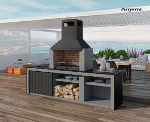 Atenas barbacoa obra