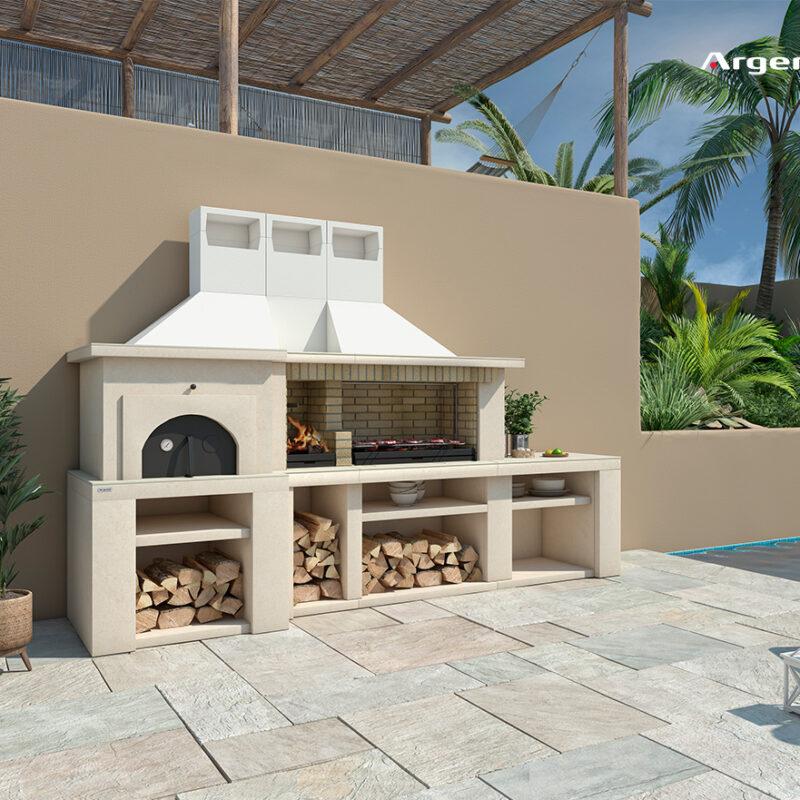 barbacoa gran o compacta