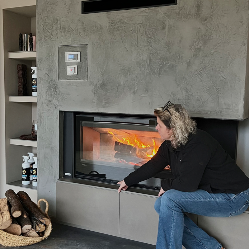 encender una chimenea